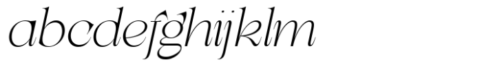 Lathasterie Variable Serif Family Extra Light Expanded Italic FONT