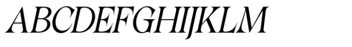Lathasterie Variable Serif Family Medium Italic Font UPPERCASE