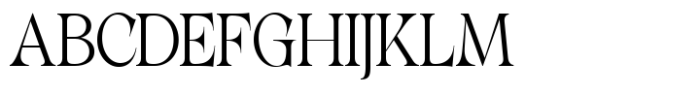 Lathasterie Variable Serif Family Regular Font UPPERCASE