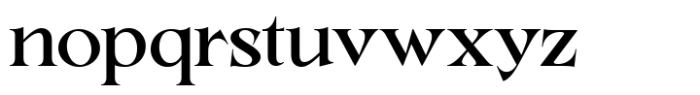 Lathasterie Variable Serif Family Semi Bold Expanded Font LOWERCASE