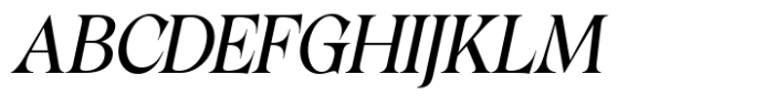 Lathasterie Variable Serif Family Semi Bold Italic Font UPPERCASE