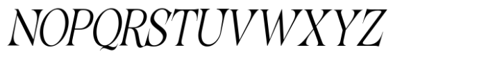Lathasterie Variable Serif Family Variable Italic Font UPPERCASE