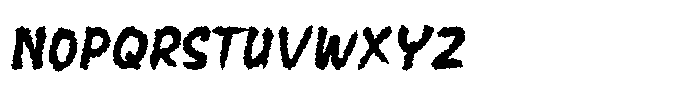 Lather lather Regular Font UPPERCASE