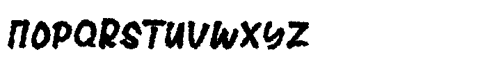Lather lather Regular Font LOWERCASE