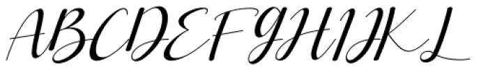 Lathi Italic Font UPPERCASE