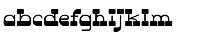 Lathier Regular Font LOWERCASE