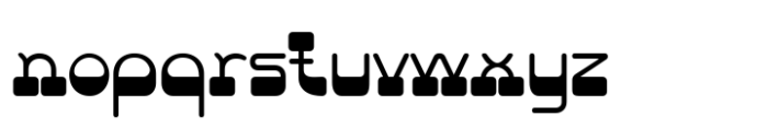 Lathier Regular Font LOWERCASE