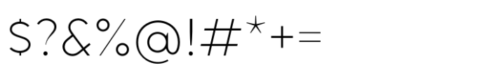 Latica Light Font OTHER CHARS