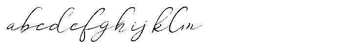 Latica Marcia Script Regular FONT