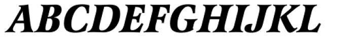 Latienne EF Bold Italic Font UPPERCASE