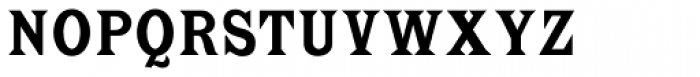 Latin Bold Condensed Font UPPERCASE