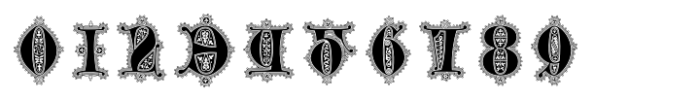 Latin Initials Regular Font OTHER CHARS