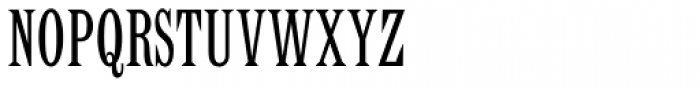 Latin MT Std Condensed Font UPPERCASE