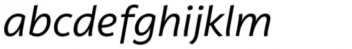Latina Regular Italic Font LOWERCASE