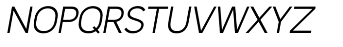 Latinka Light Italic Font UPPERCASE
