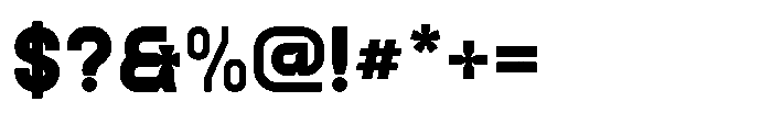 Latomia Black Font OTHER CHARS