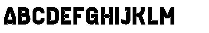 Latomia Black Font UPPERCASE