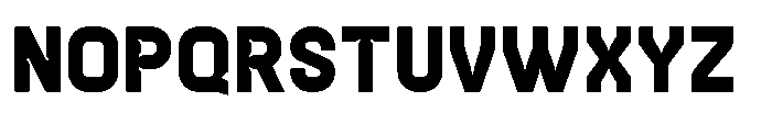 Latomia Black Font UPPERCASE