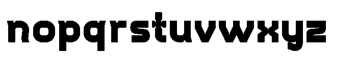 Latomia Black Font LOWERCASE