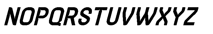 Latomia Bold Italic Font UPPERCASE