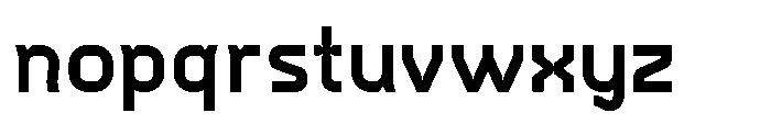 Latomia Bold Font LOWERCASE