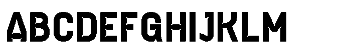 Latomia Extra Bold Font UPPERCASE