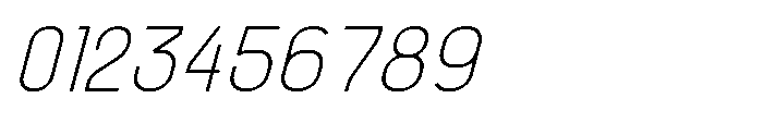 Latomia Light Italic Font OTHER CHARS