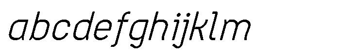 Latomia Regular Italic FONT