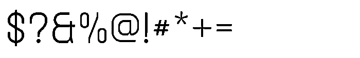 Latomia Regular Font OTHER CHARS