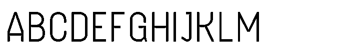 Latomia Regular Font UPPERCASE