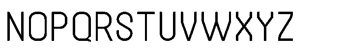 Latomia Regular Font UPPERCASE