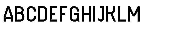 Latomia Semi Bold Font UPPERCASE