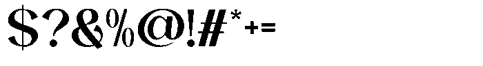 Latruq Font OTHER CHARS