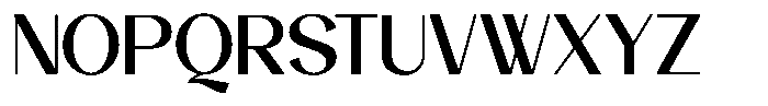 Latruq Font UPPERCASE