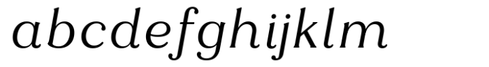 Latte Italic Variable FONT