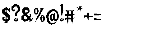 Laugh Tales Font OTHER CHARS