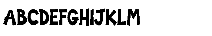 Laughing Matters Regular Font UPPERCASE