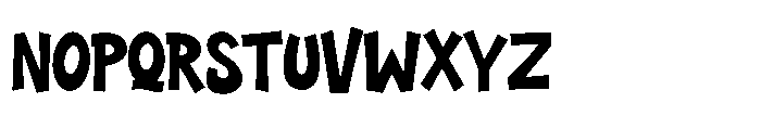 Laughing Matters Regular Font UPPERCASE