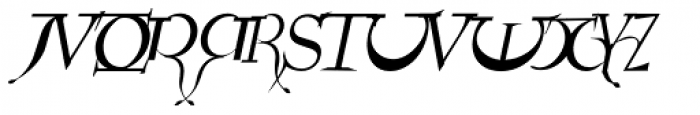 Laureatus Italic Font UPPERCASE