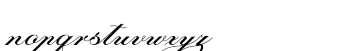Laurente Script Variable Pro Medium Font LOWERCASE