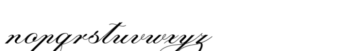 Laurente Script Variable Pro Regular Font LOWERCASE