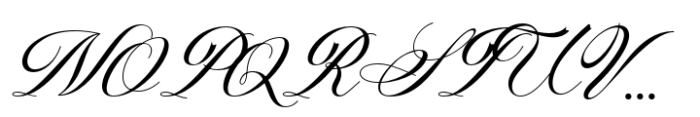 Laurente Script Variable Pro Semi Bold Font UPPERCASE