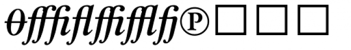 Laurentian Alts SemiBold Italic Font LOWERCASE