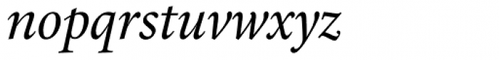 Laurentian Italic OsF Font LOWERCASE