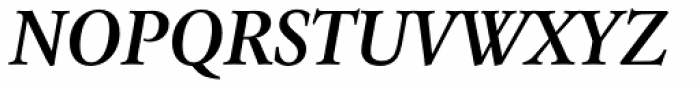 Laurentian Pro SemiBold Italic Font UPPERCASE