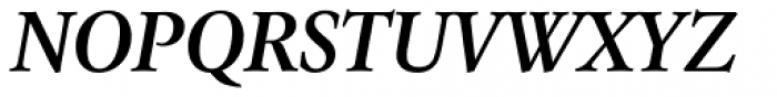 Laurentian SemiBold Italic Font UPPERCASE
