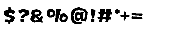 Lava Lounge Font OTHER CHARS