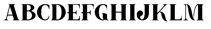 Lavache Black Font UPPERCASE
