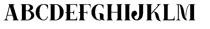 Lavache Extra Bold Font UPPERCASE