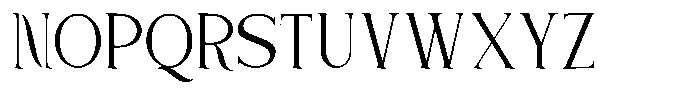 Lavache Extra Light Font UPPERCASE